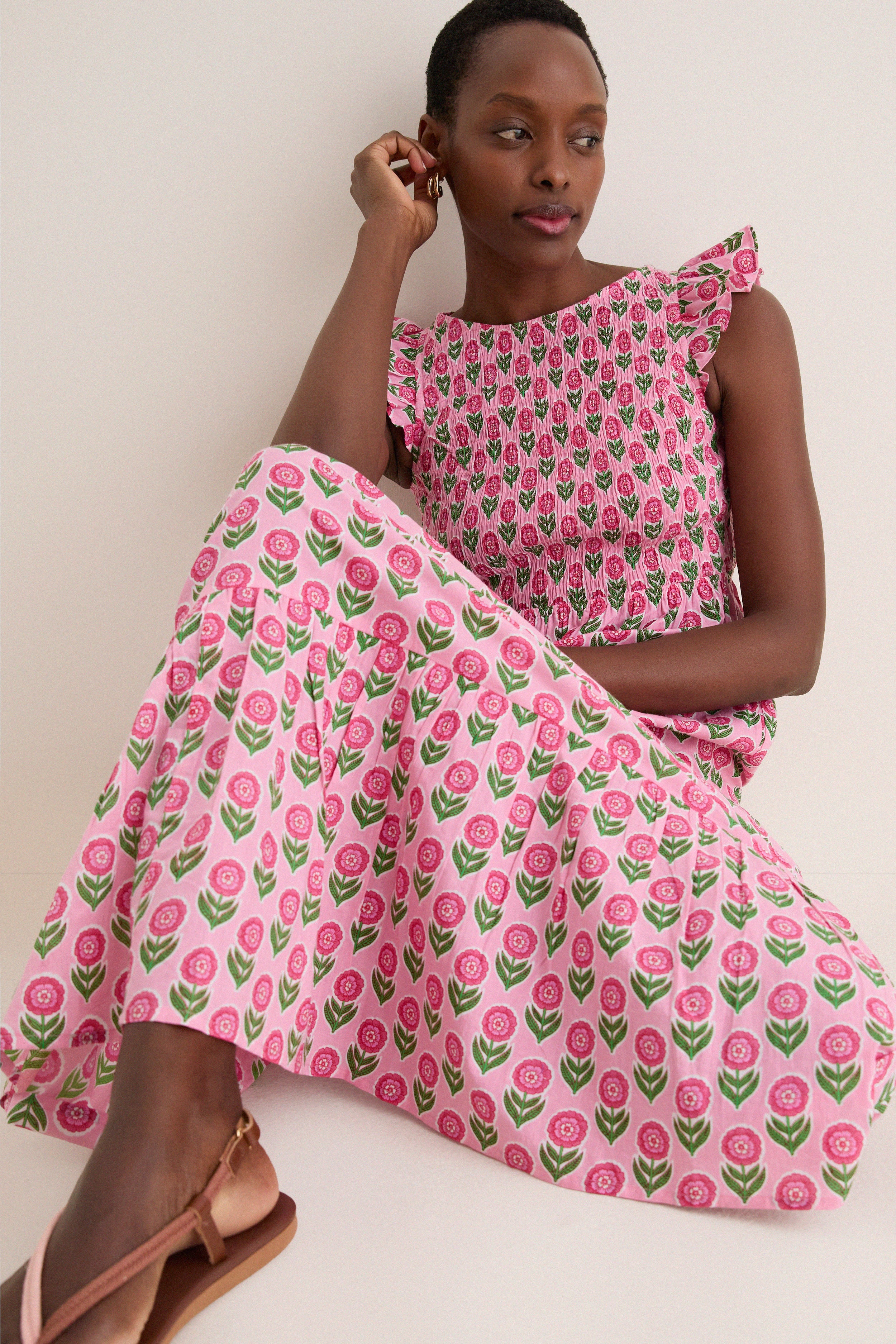 Marigold Blush David Bowie Dress - Image 6