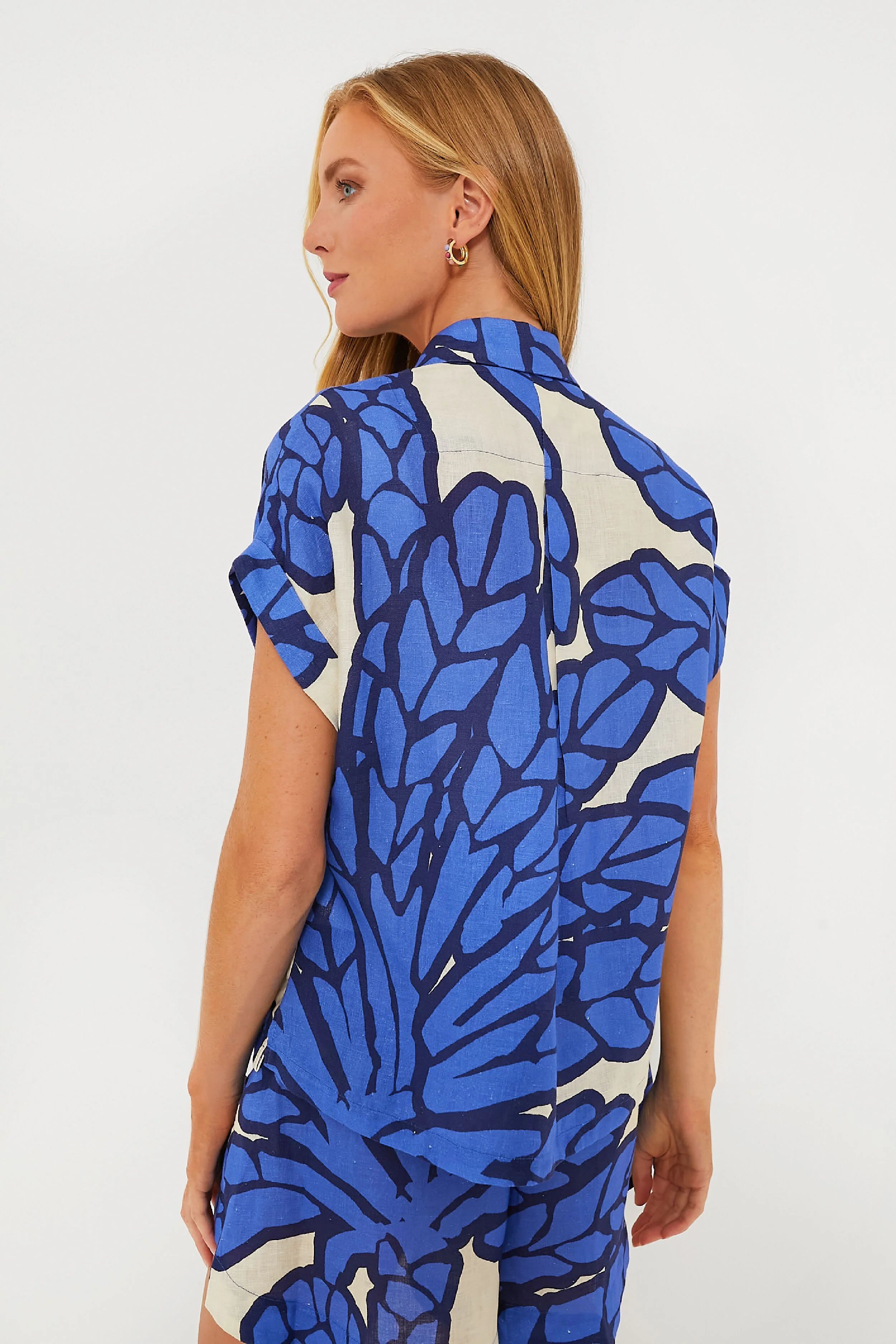 Matuna Blue Nilu Shirt - Image 4
