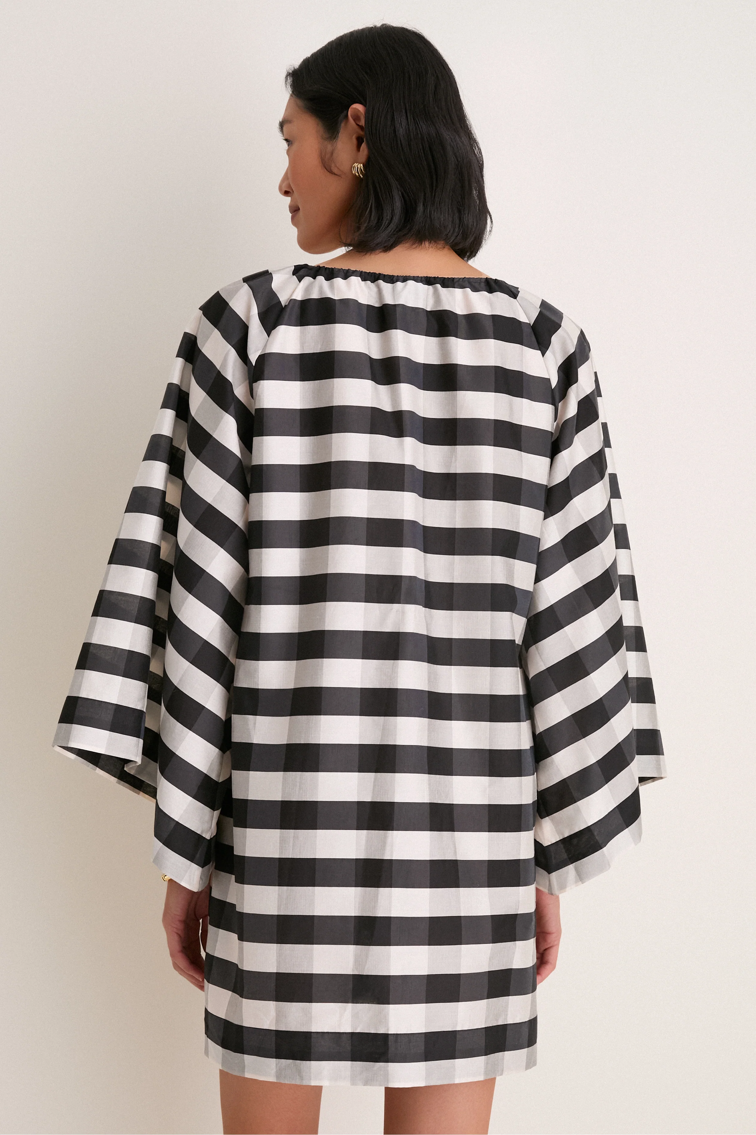 Midnight Check Claudine Mini Caftan - Image 4