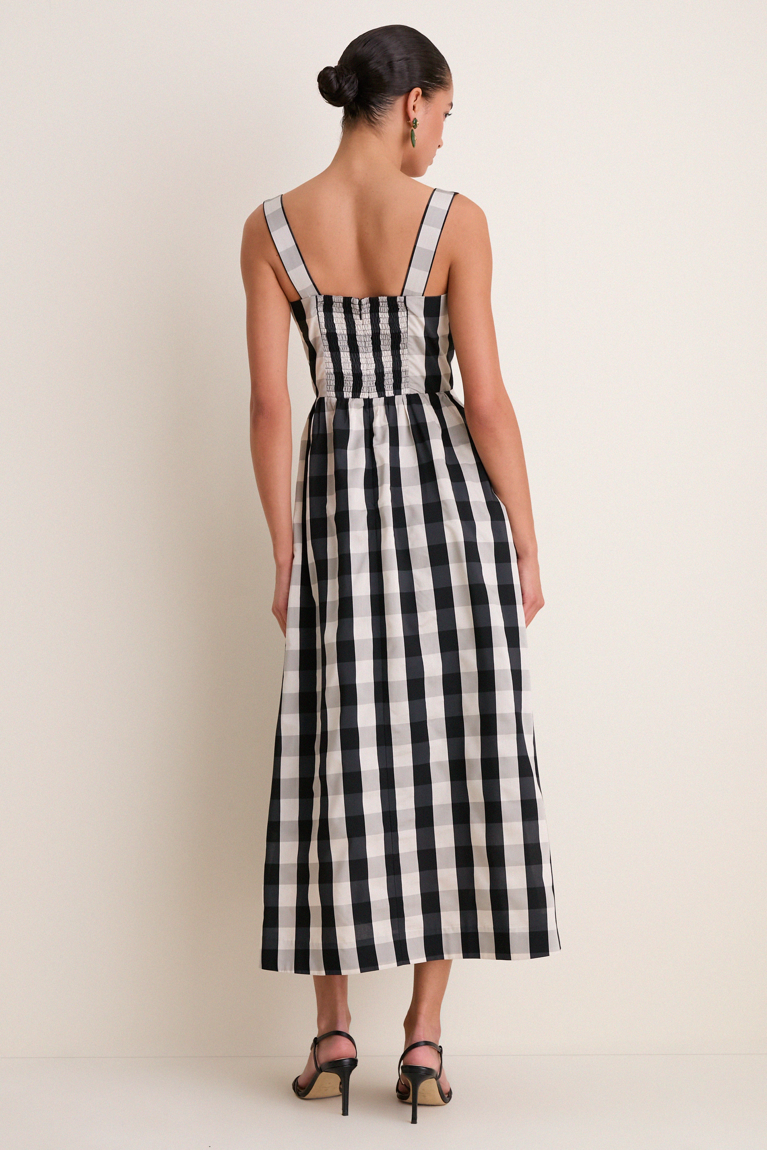 Midnight Check Esme Dress - Image 4