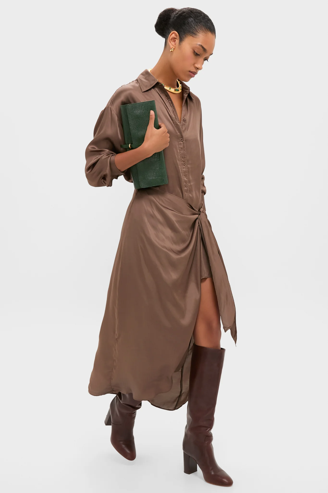 Morel Alessandra Sarong Shirt Dress - Image 2
