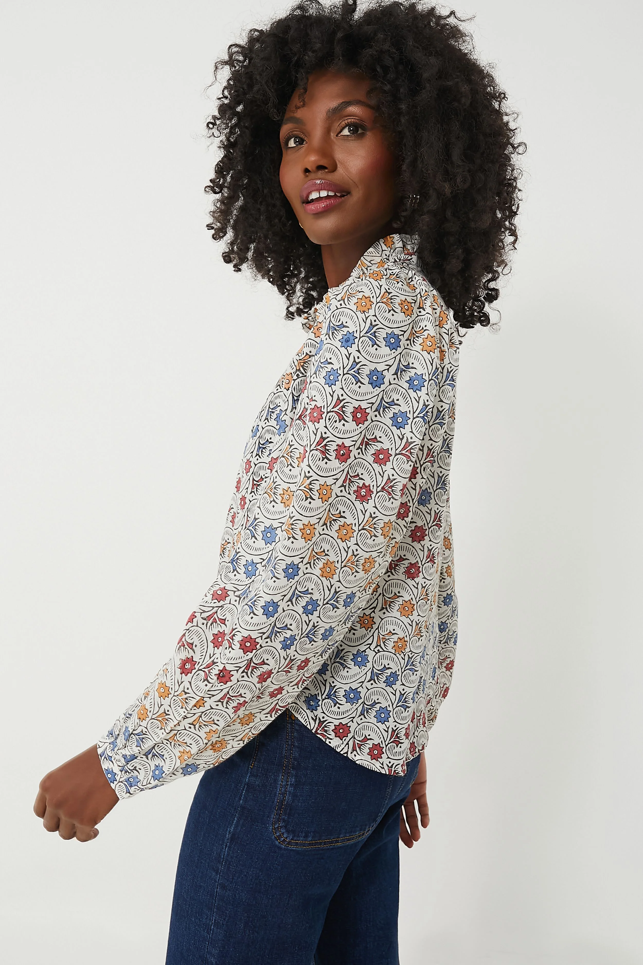 Multi Wave Daisy Annabel Shirt - Image 3
