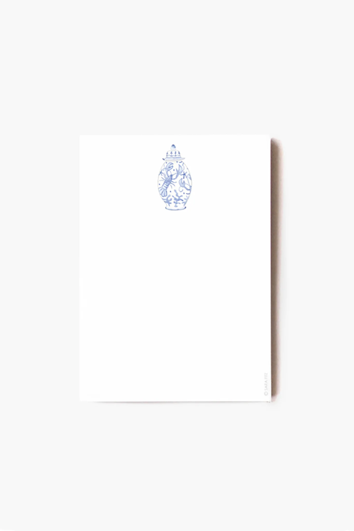 Nautical Ginger Jar Notepad - Image 2