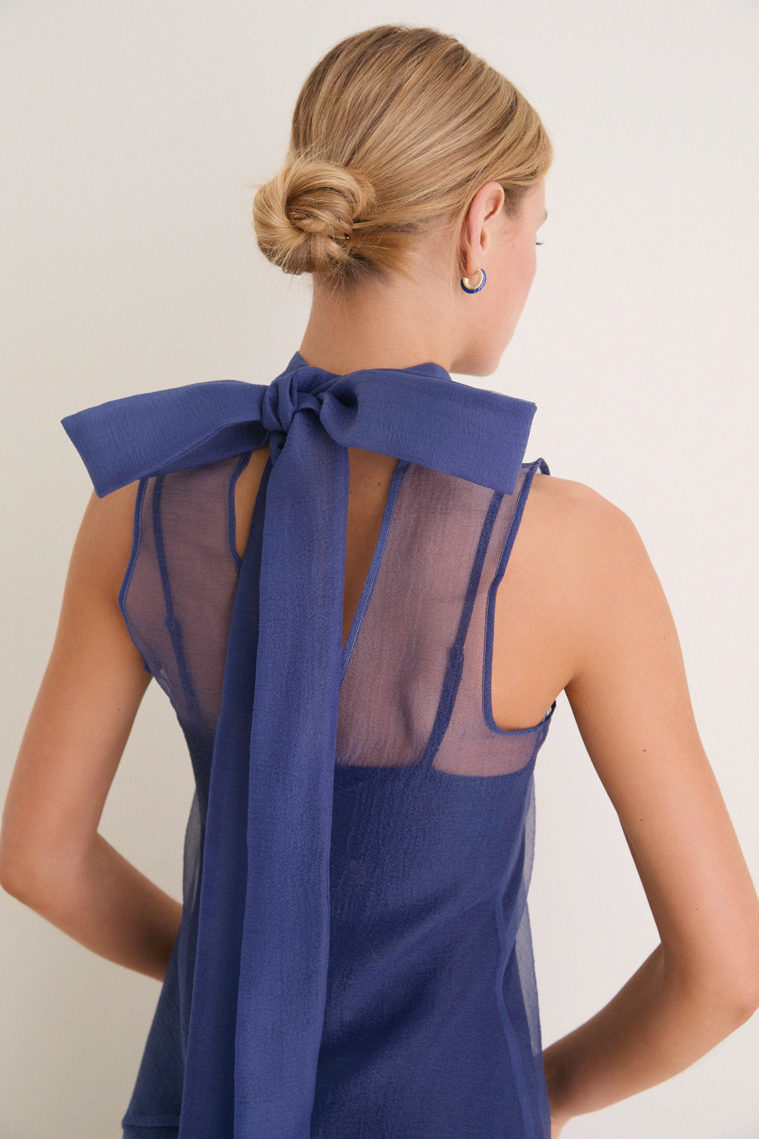 Navy Auden Dress - Image 6
