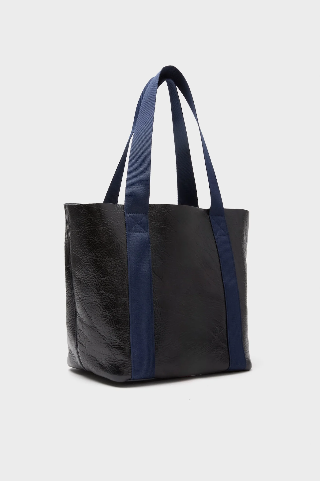 Navy Baby Daddy Tote with Red Monogram - Image 6