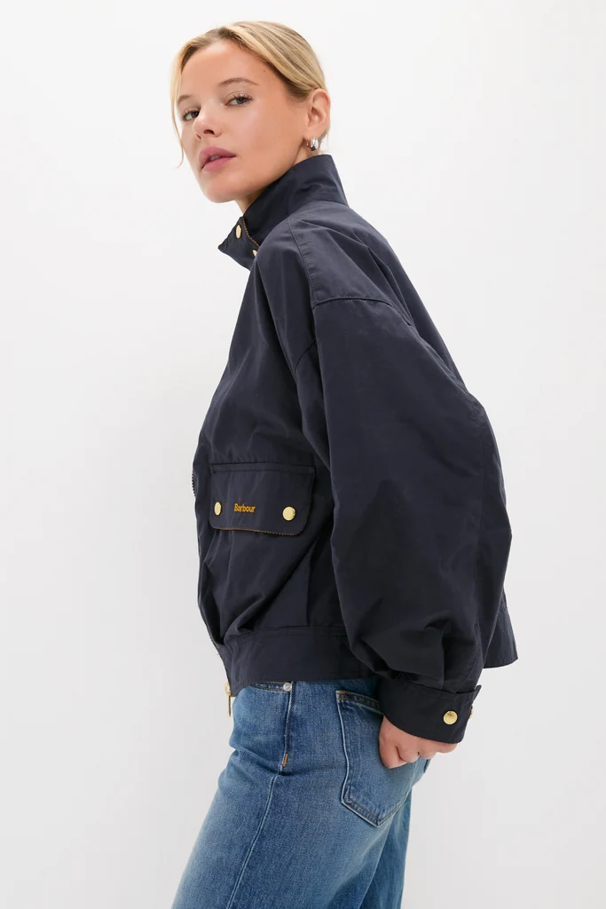 Navy Blackthorn Casual Jacket - Image 3
