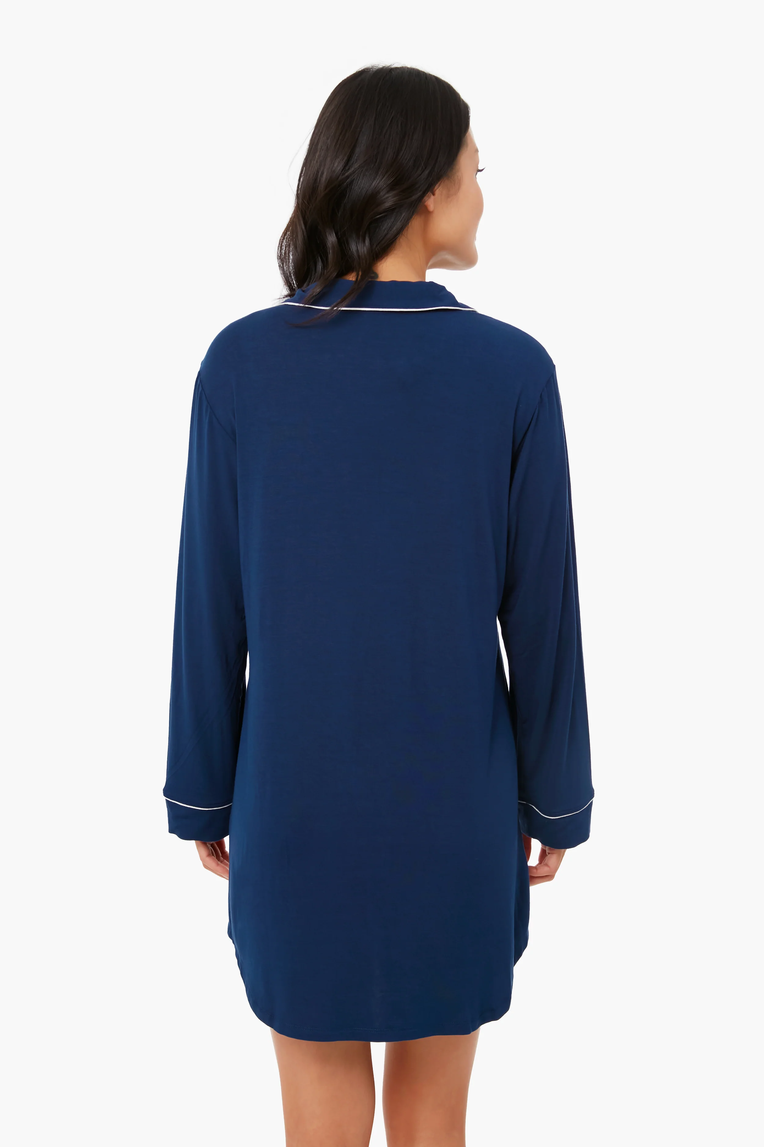 Navy Gisele Sleepshirt - Image 4