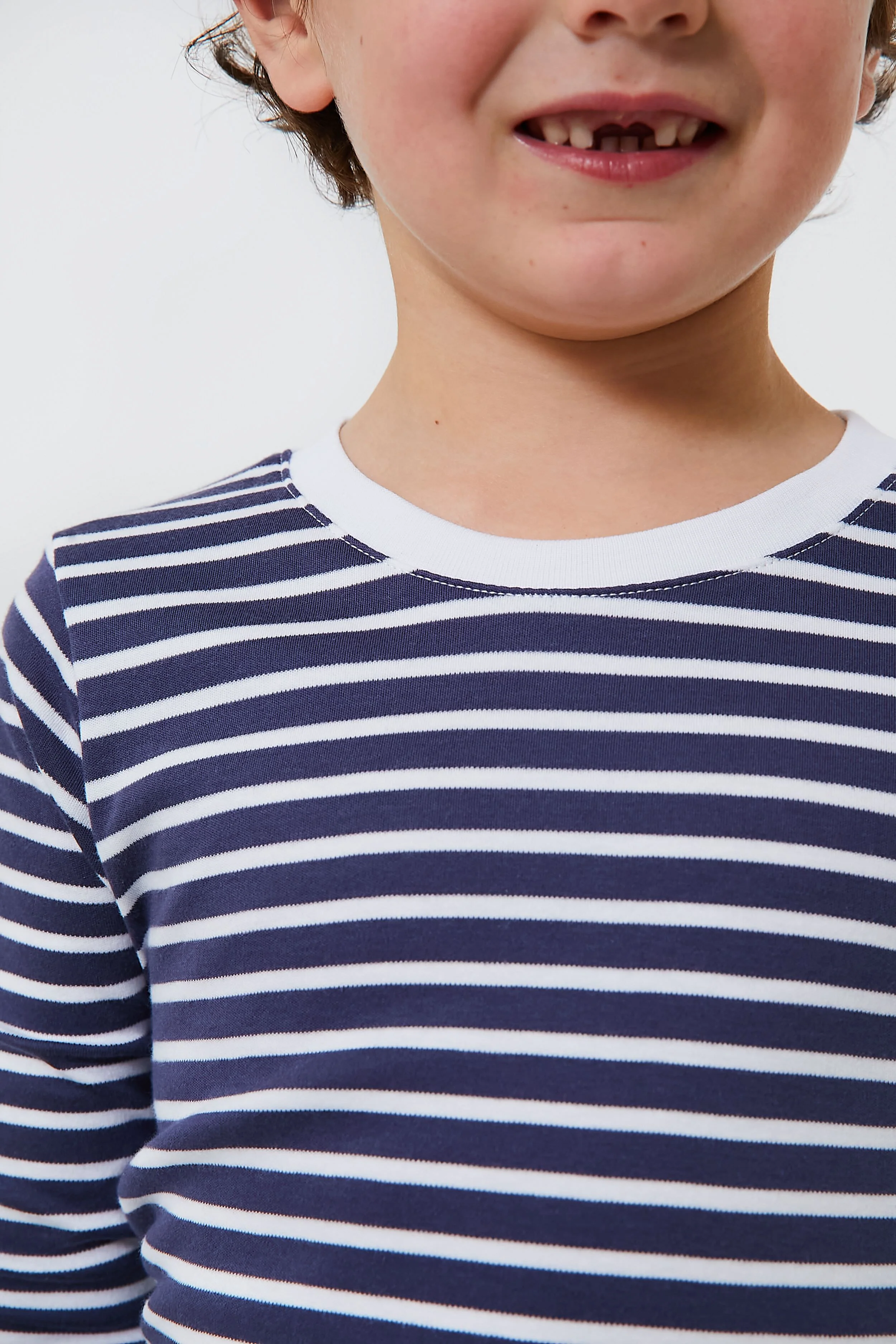 Navy Stripe Pajama Set - Image 10