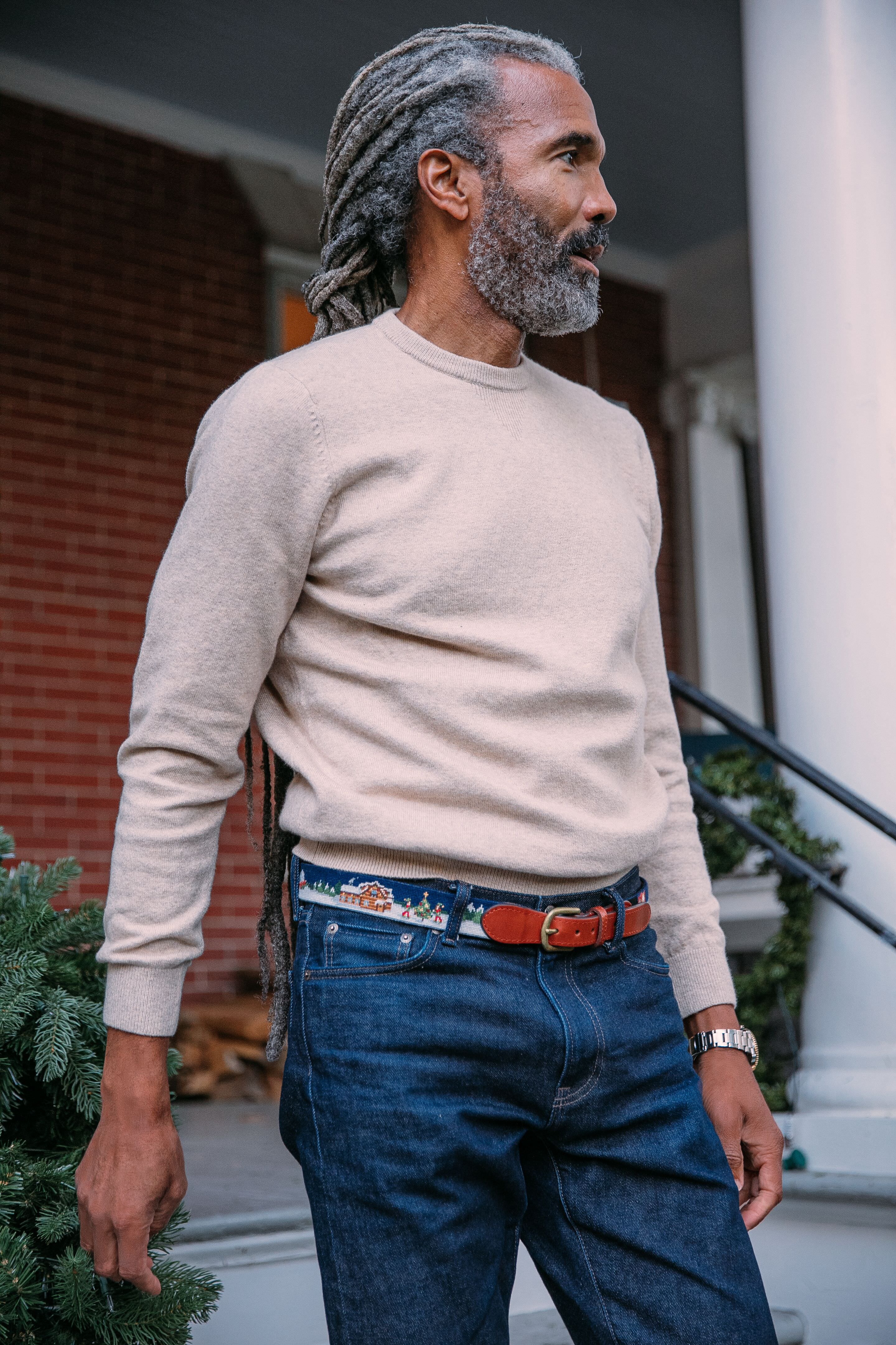 North Pole Needlepoint Belt - Image 6