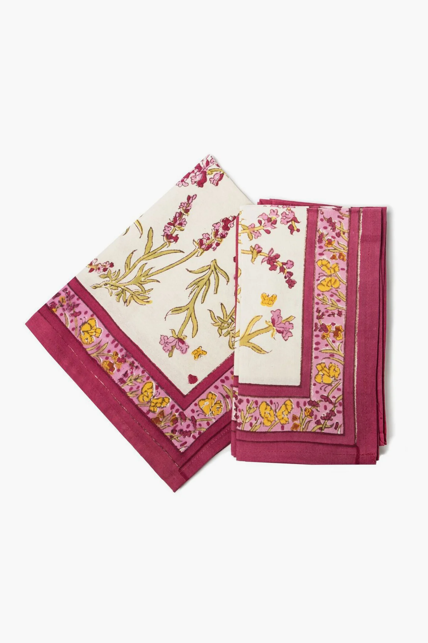Papillon Napkins Rose (Set of 6)