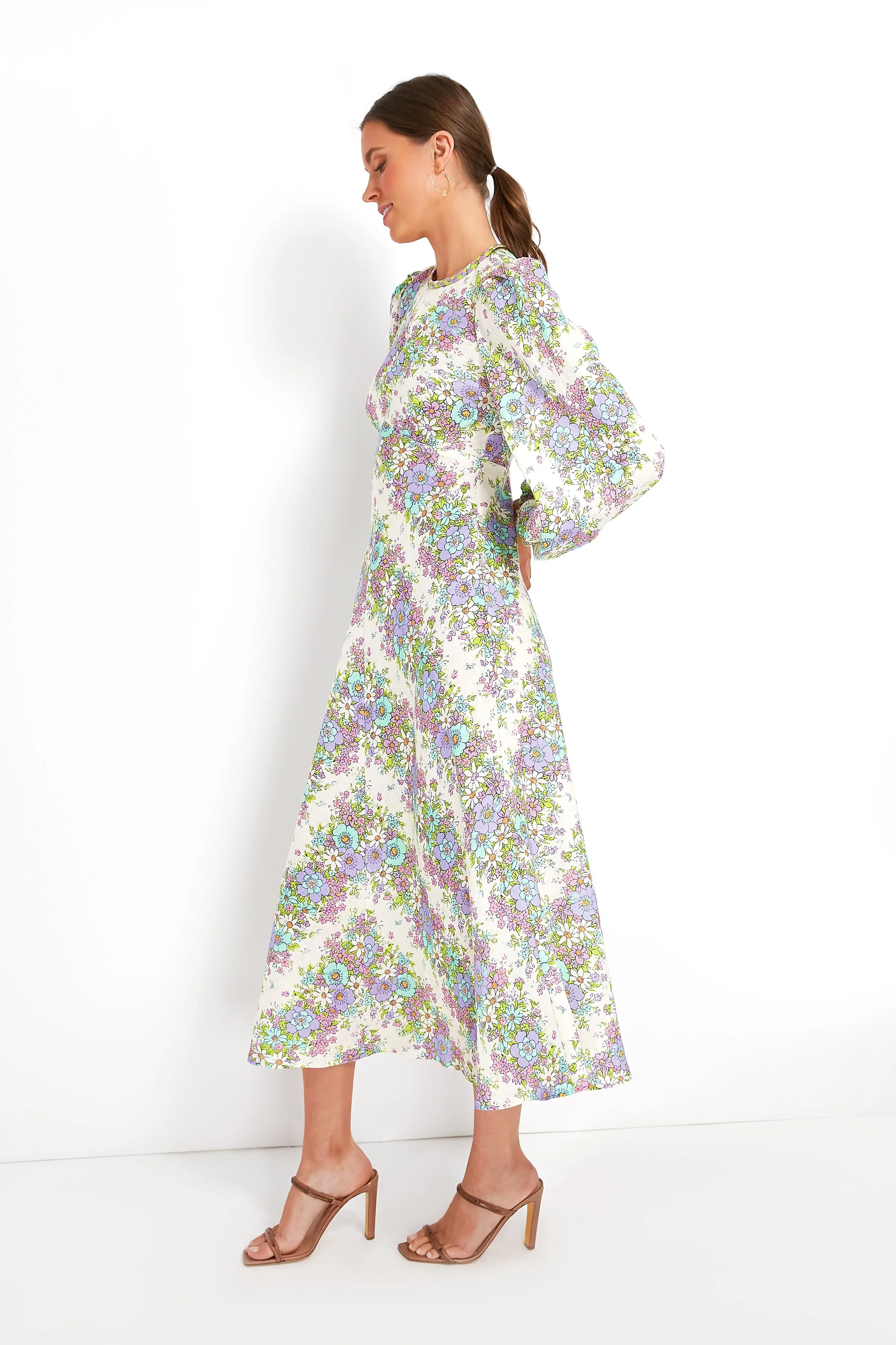 Petal Agnes Midi Dress - Image 3