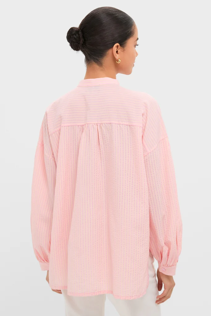 Pink Peach Juliette Button Down - Image 4