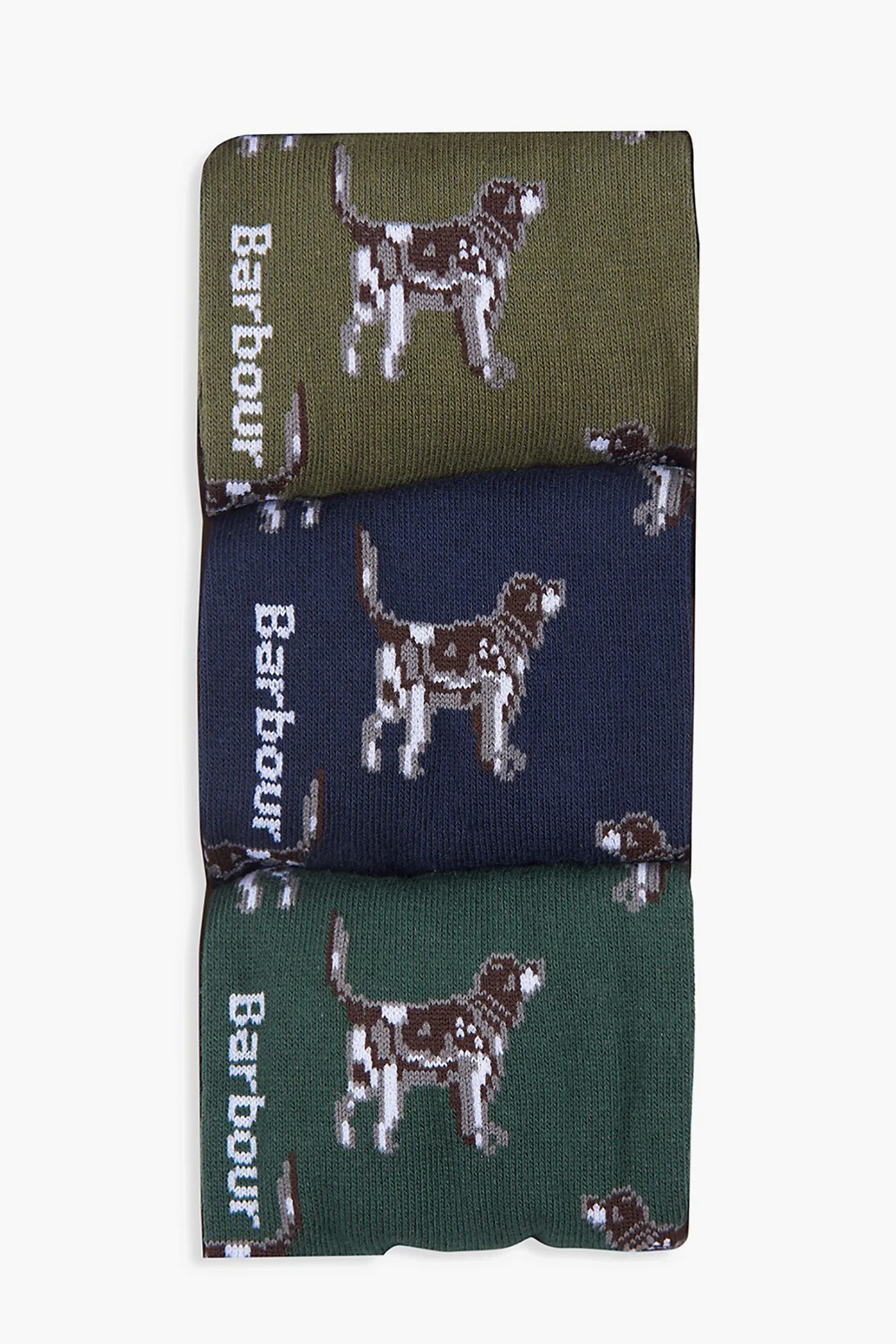 Forest Mist Pointer Dog Socks Gift Box - Image 2