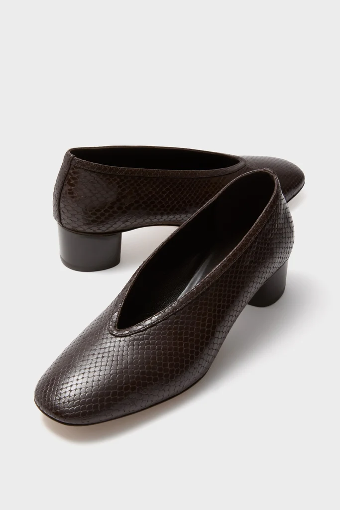 Printed Python Luna Pumps - Image 5
