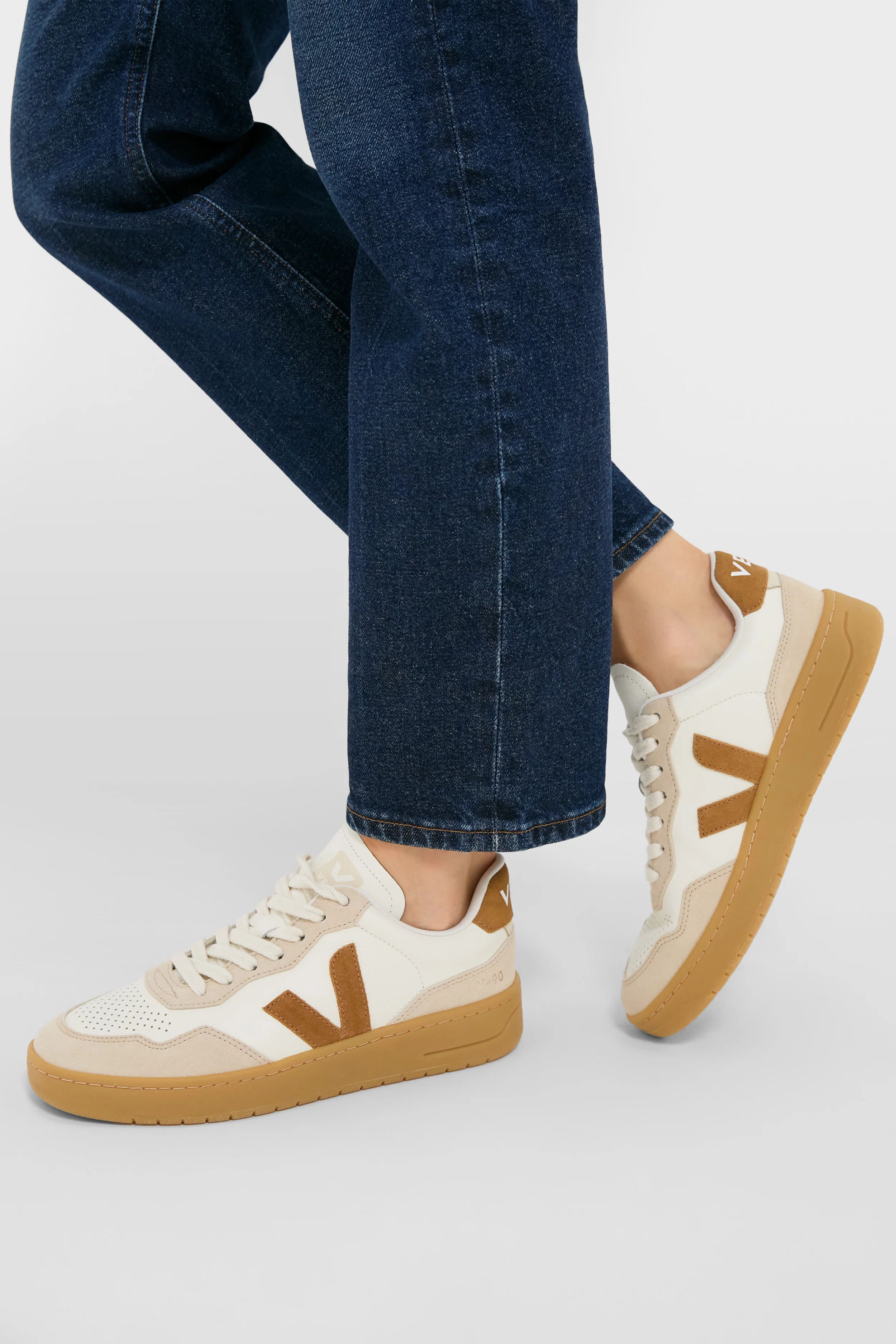 Pure Camel Almond Natural V-90 Sneakers - Image 2