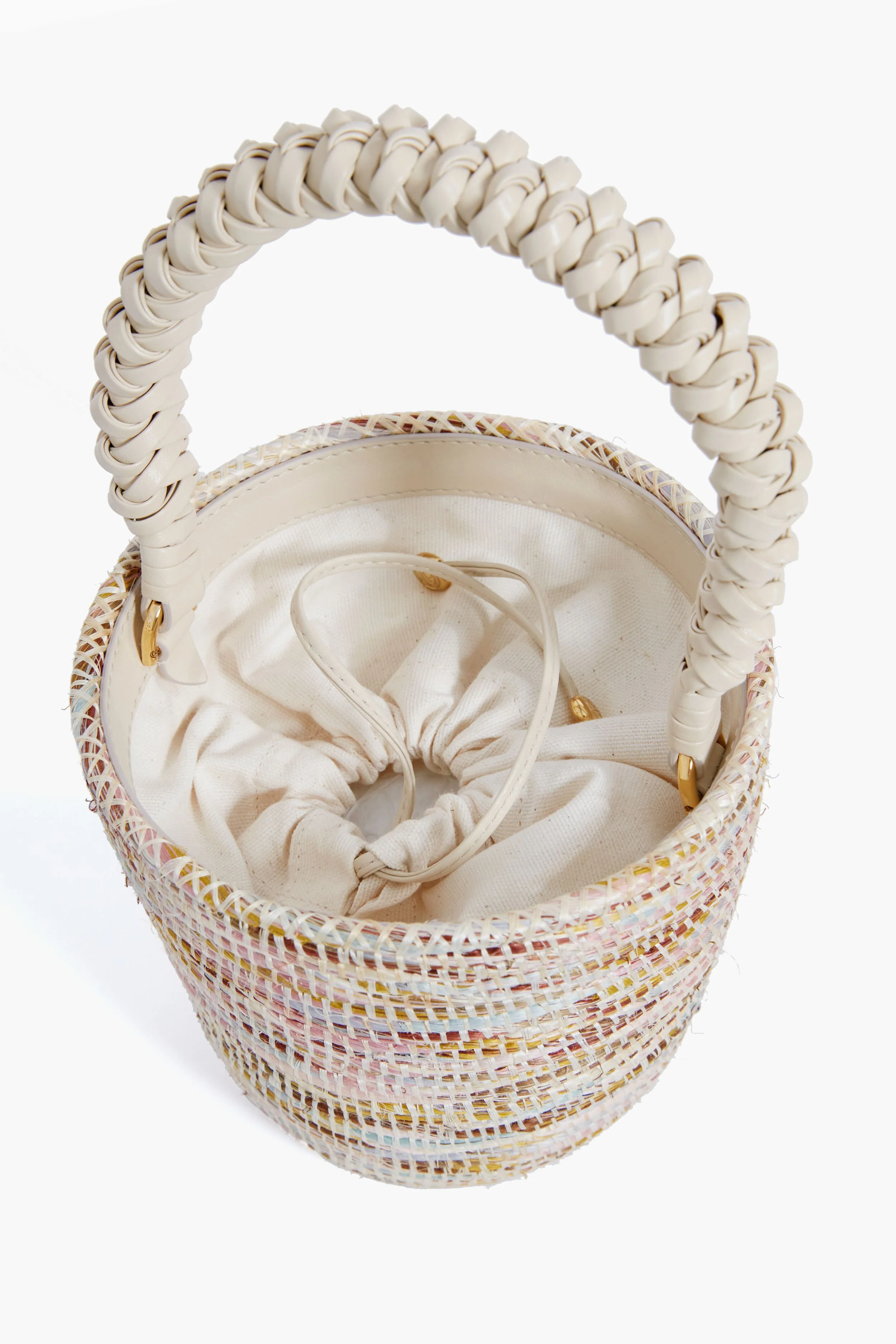 Rainbow Melange Woven Handle Lunchpail - Image 3