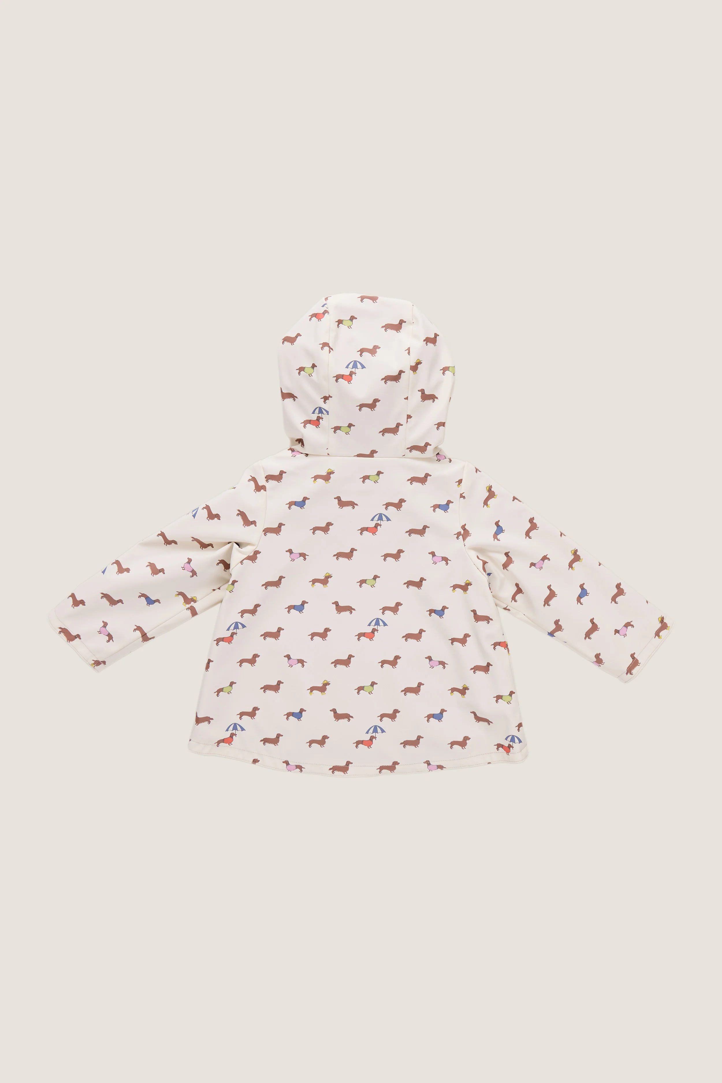 Rainy Day Dachshunds Rafa Reversible Raincoat - Image 2