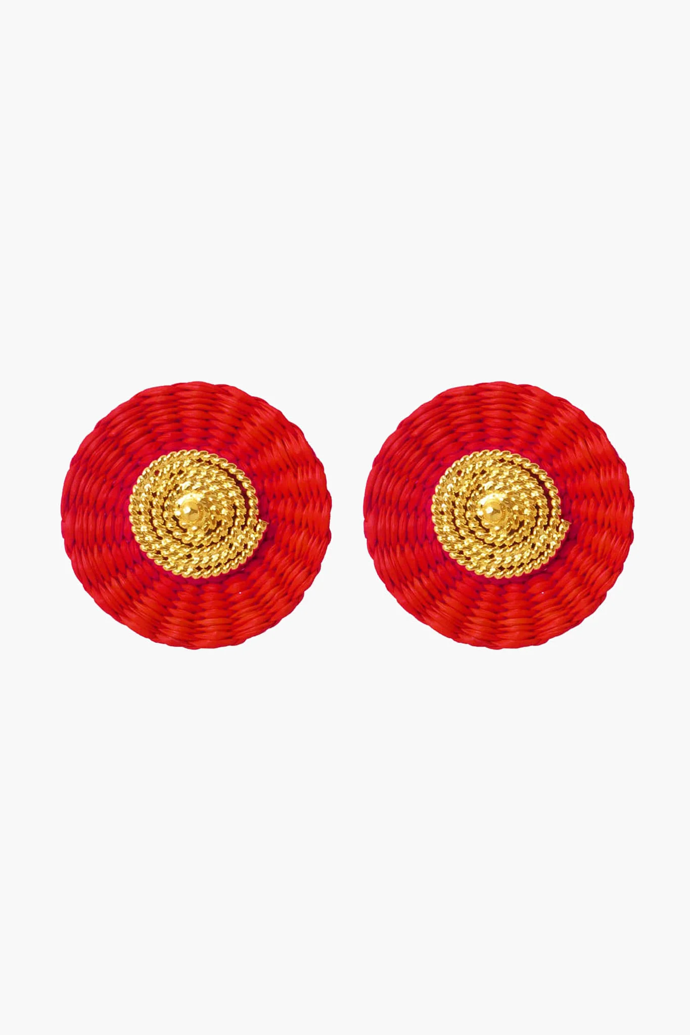 Red Iraca Studs