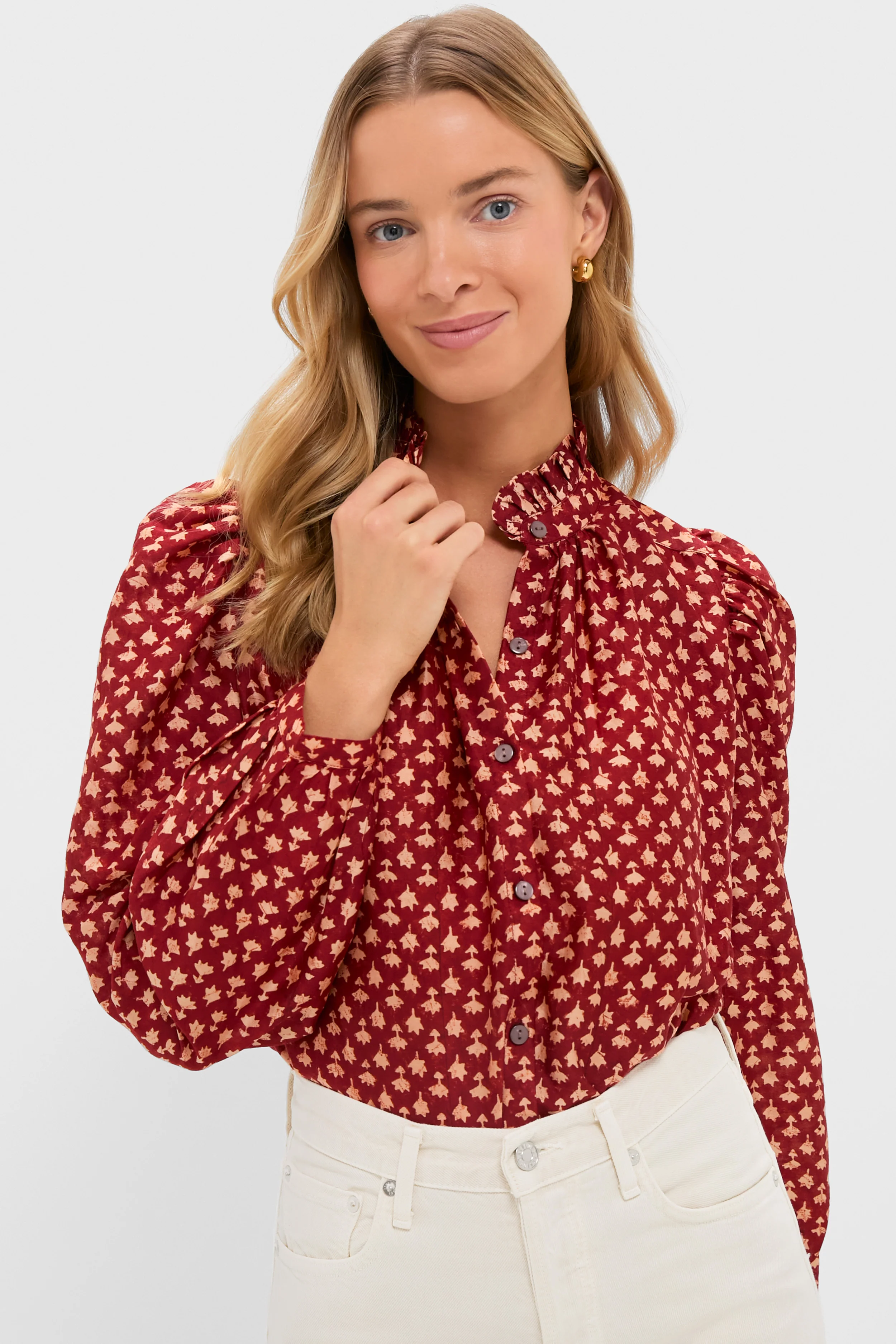Red Mahogany Annabel Bhutti Shirt