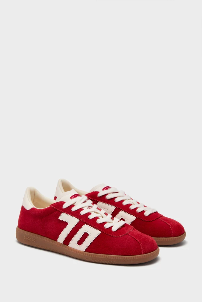 Red Shelly Sneakers - Image 4