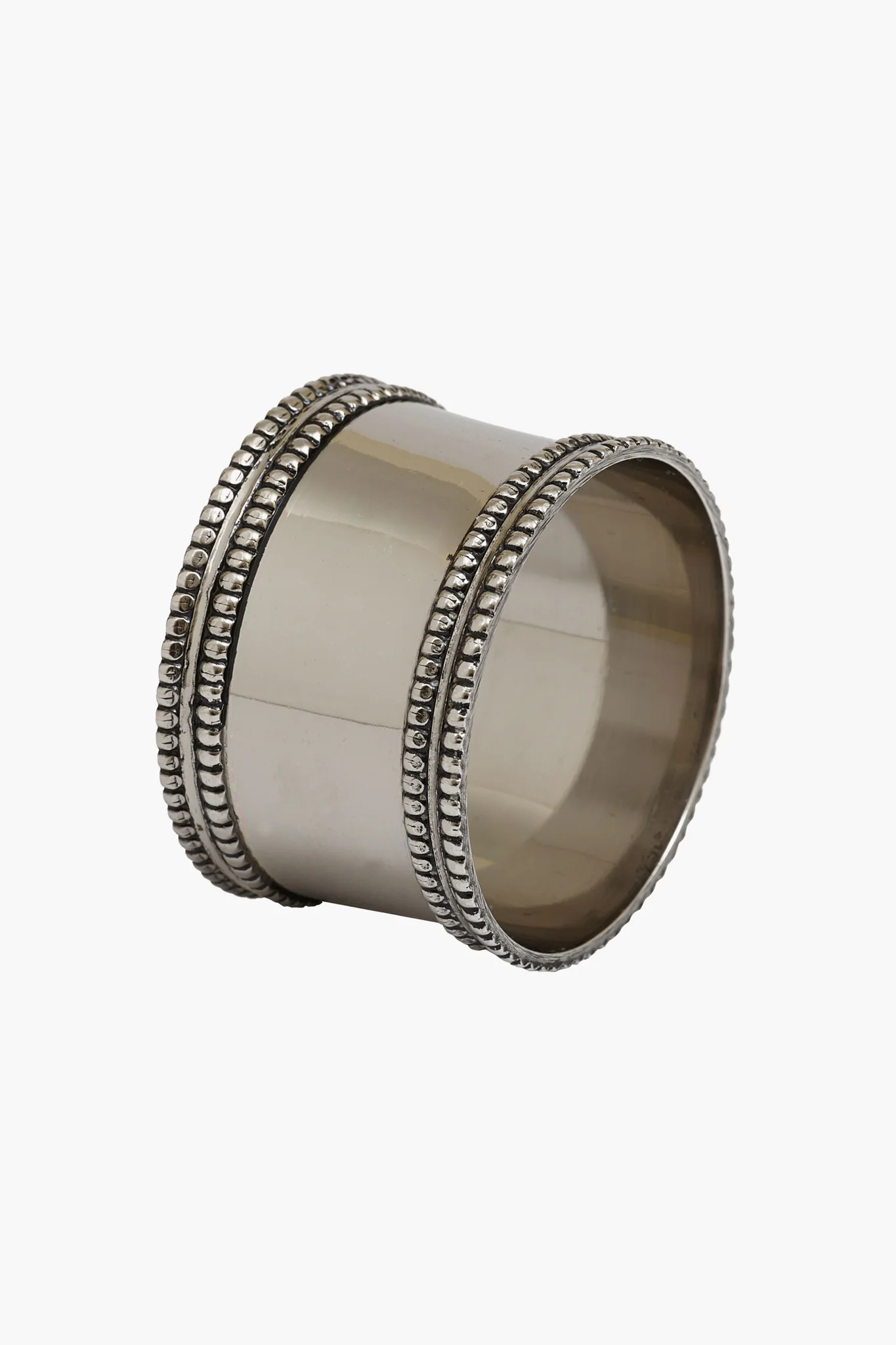 Silver Band Napkin Ring - Image 2