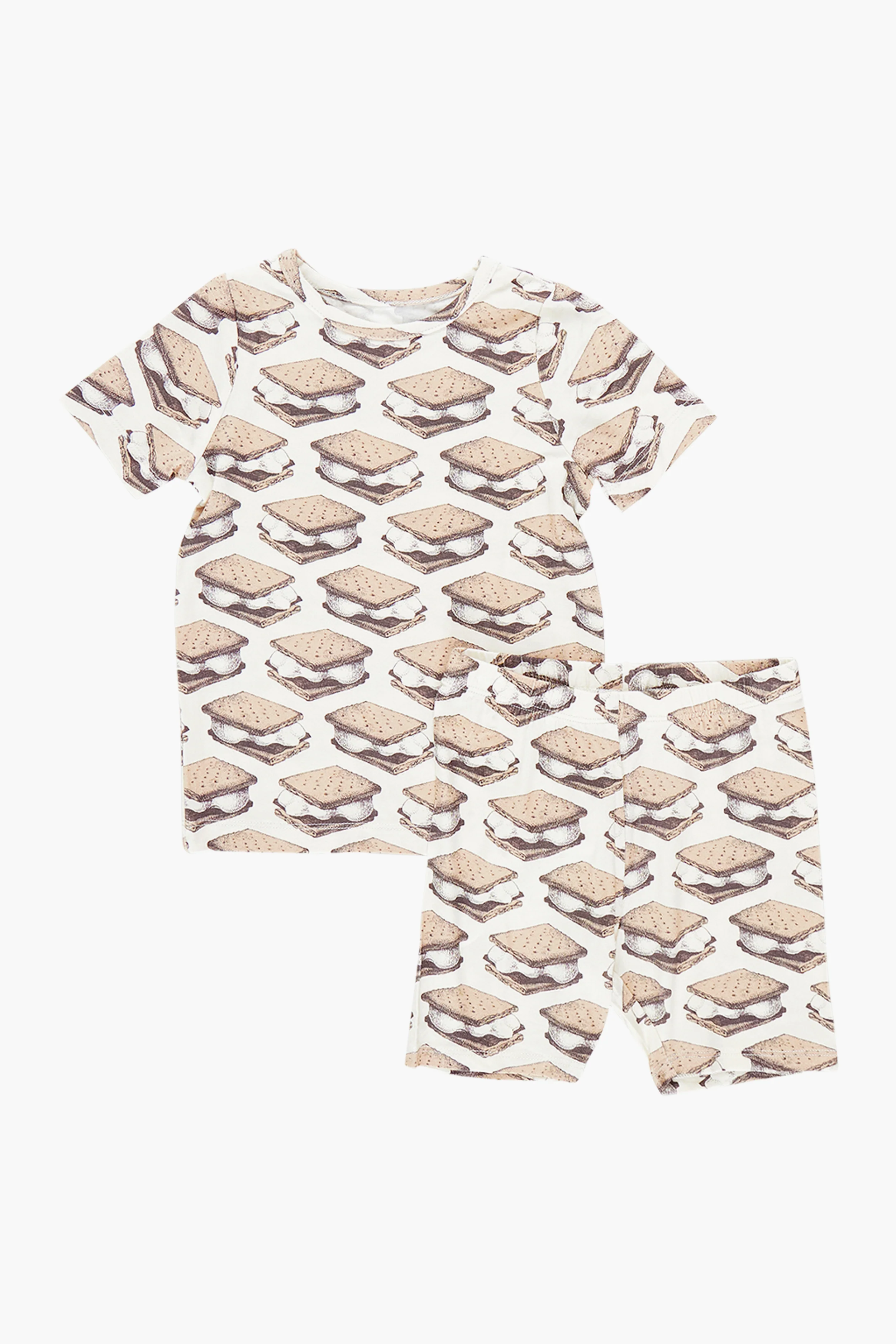 Smores Kids Bamboo Short Sleeve PJ Set - Image 2