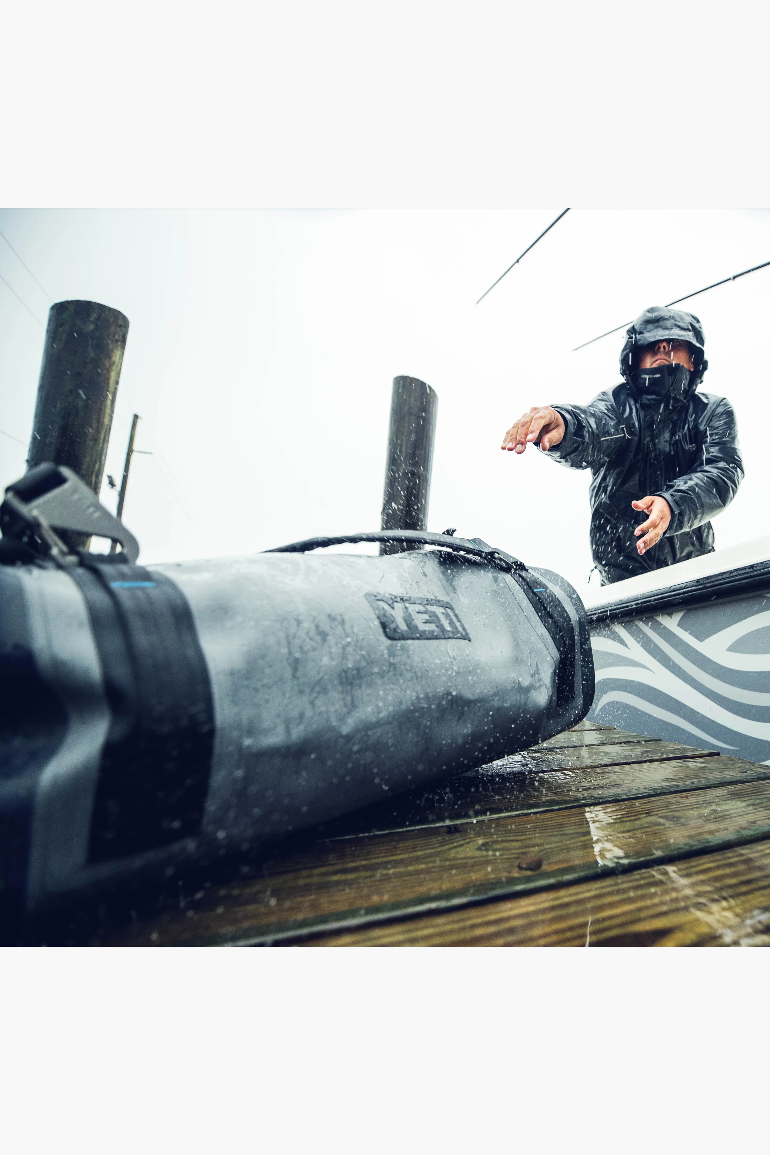 Storm Gray Panga Submersible Duffel 50 - Image 2