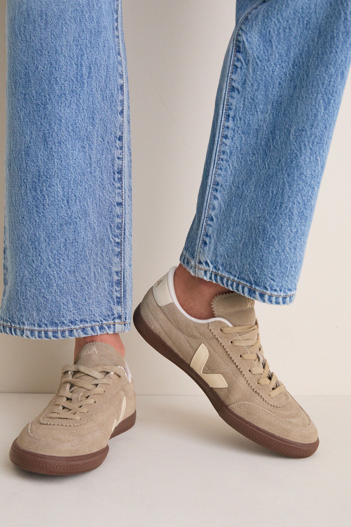 Taupe Pierre Bark Panenka Sneakers - Image 2