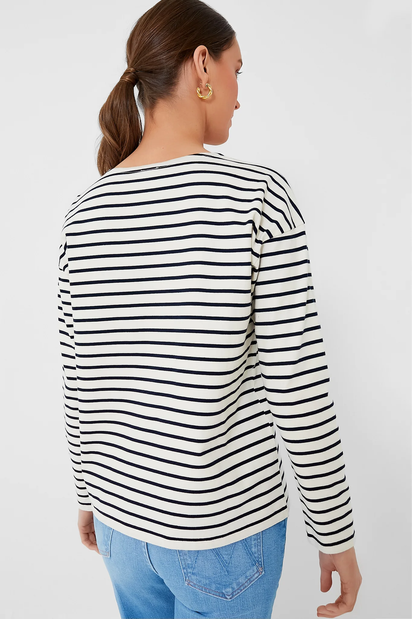 The Cream and Navy Boyfriend - Image 4