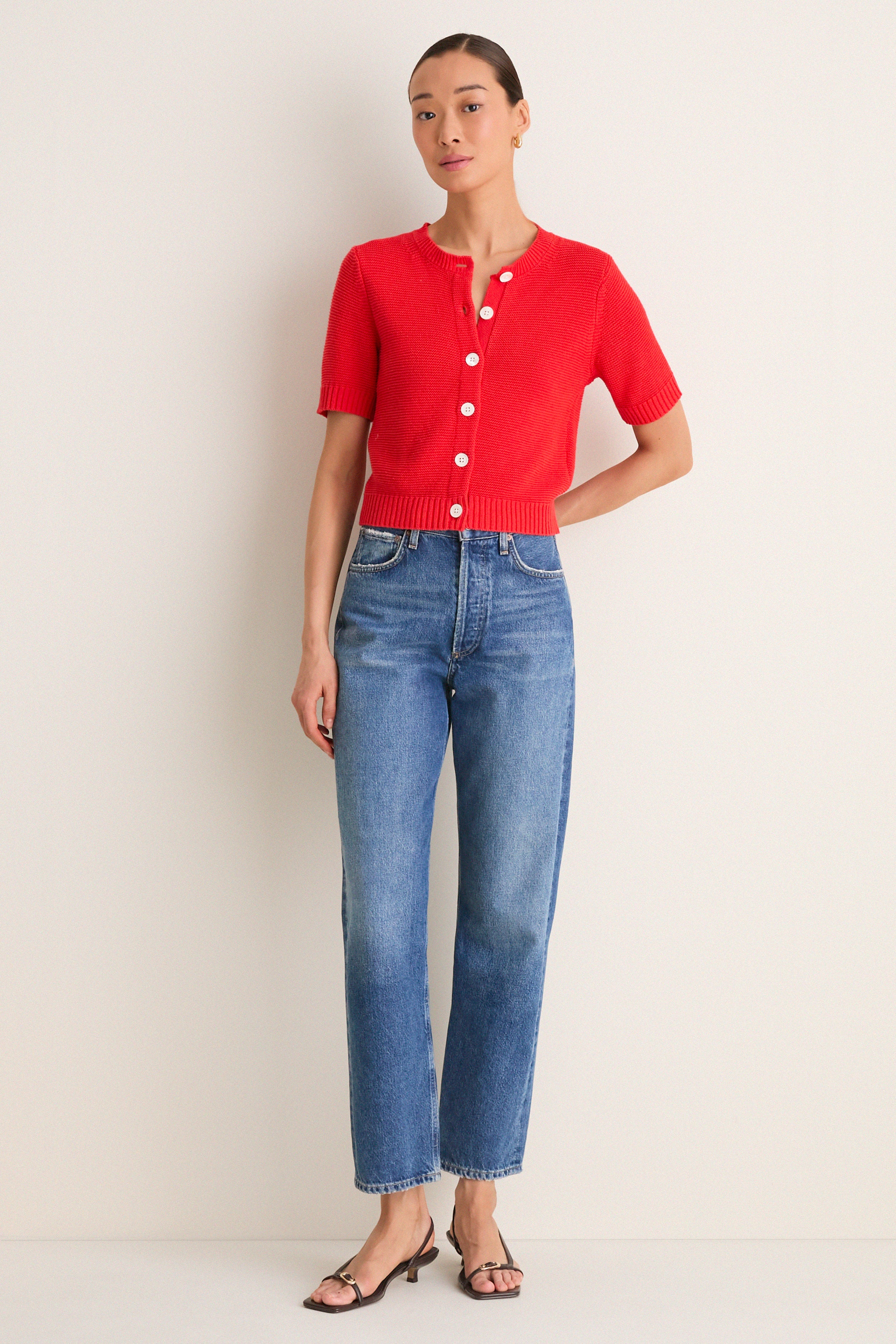 Tomato Elle Cardigan in Linen Cotton - Image 6