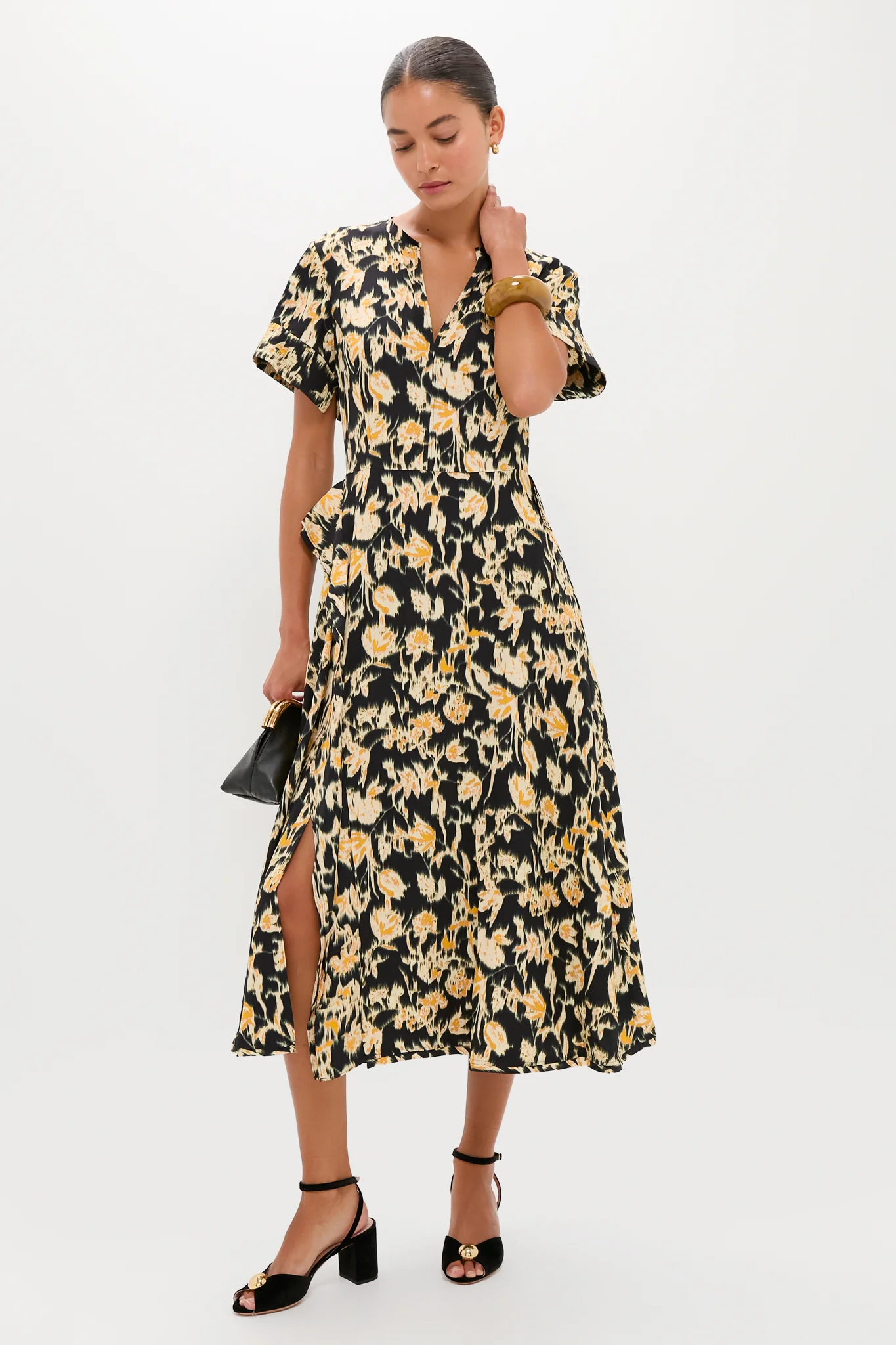 Tourmaline Nadya Short Sleeve Midi Dress - Image 2