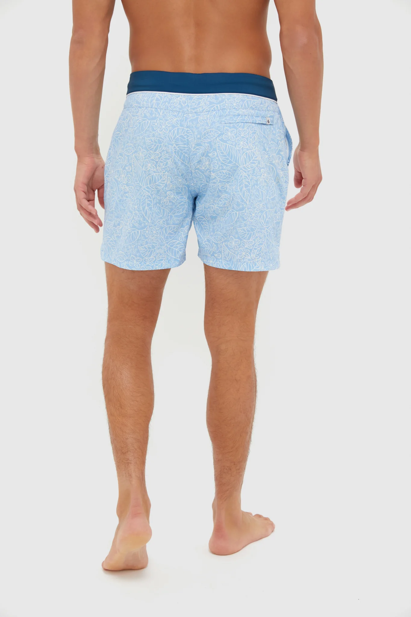 Tropical Blue Bondi Snap Boardies - Image 5