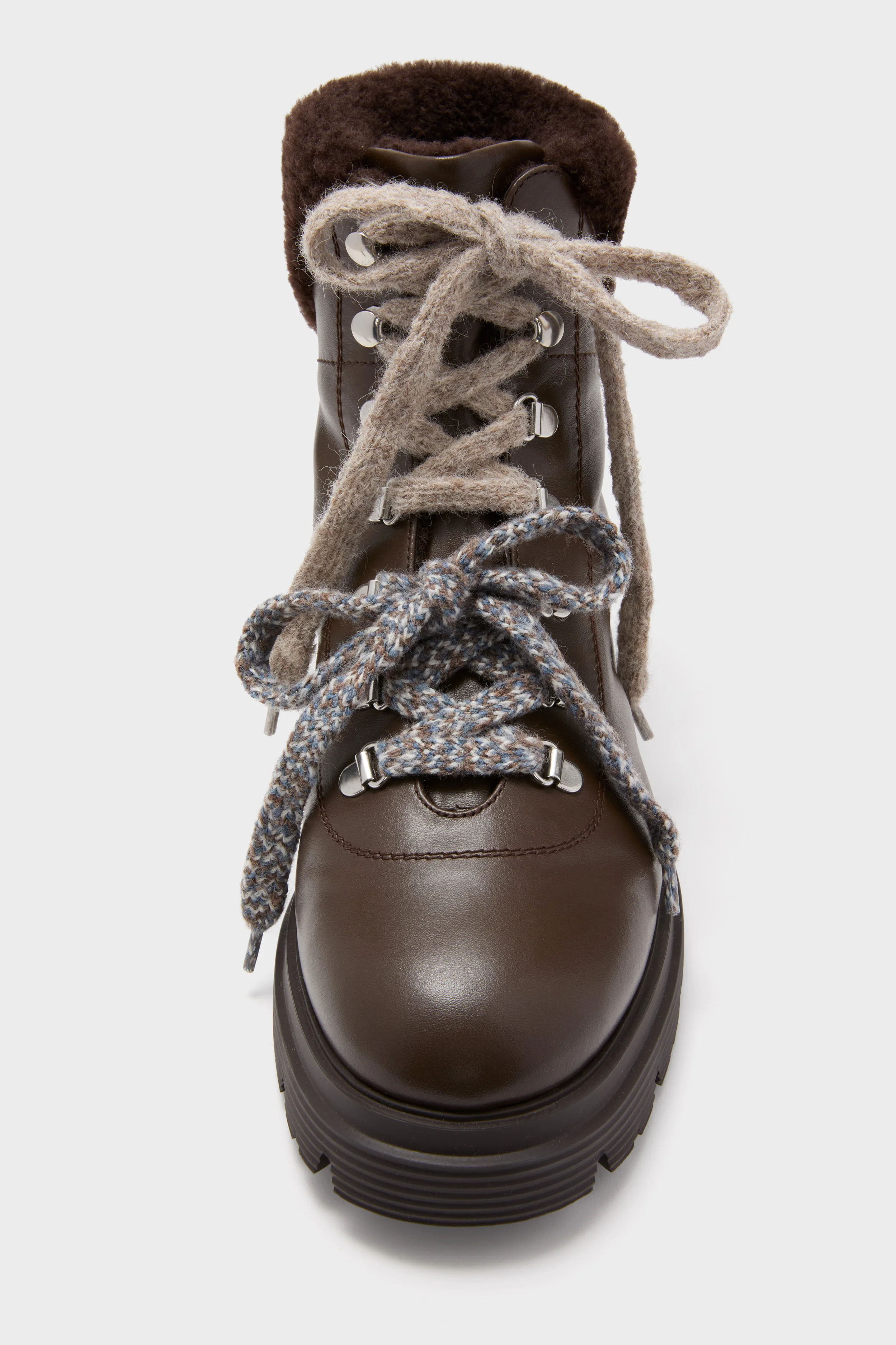 Walnut Hudson Lite Lace Up Booties - Image 5