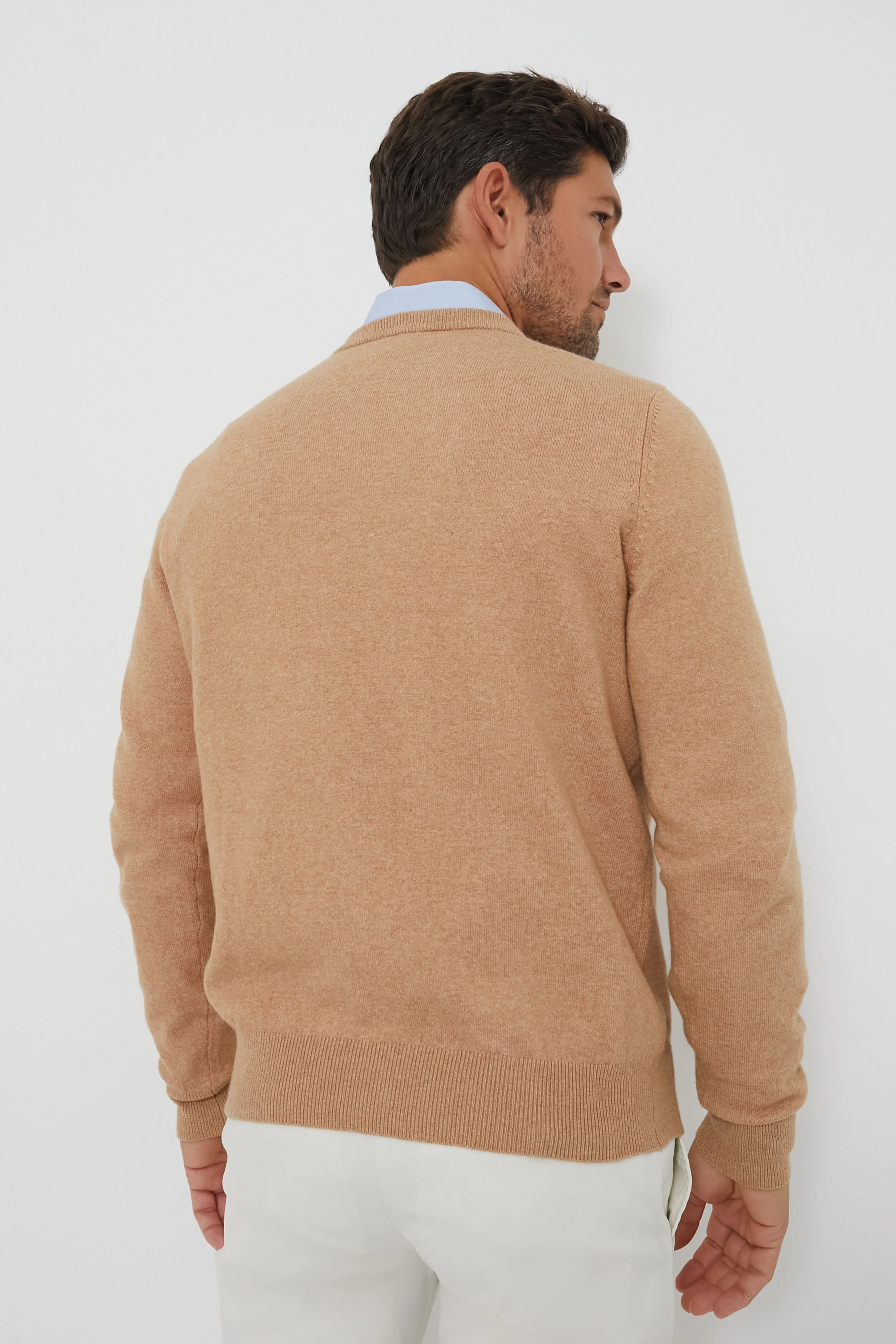 Wheat Heather Jackson Crewneck Sweater - Image 4
