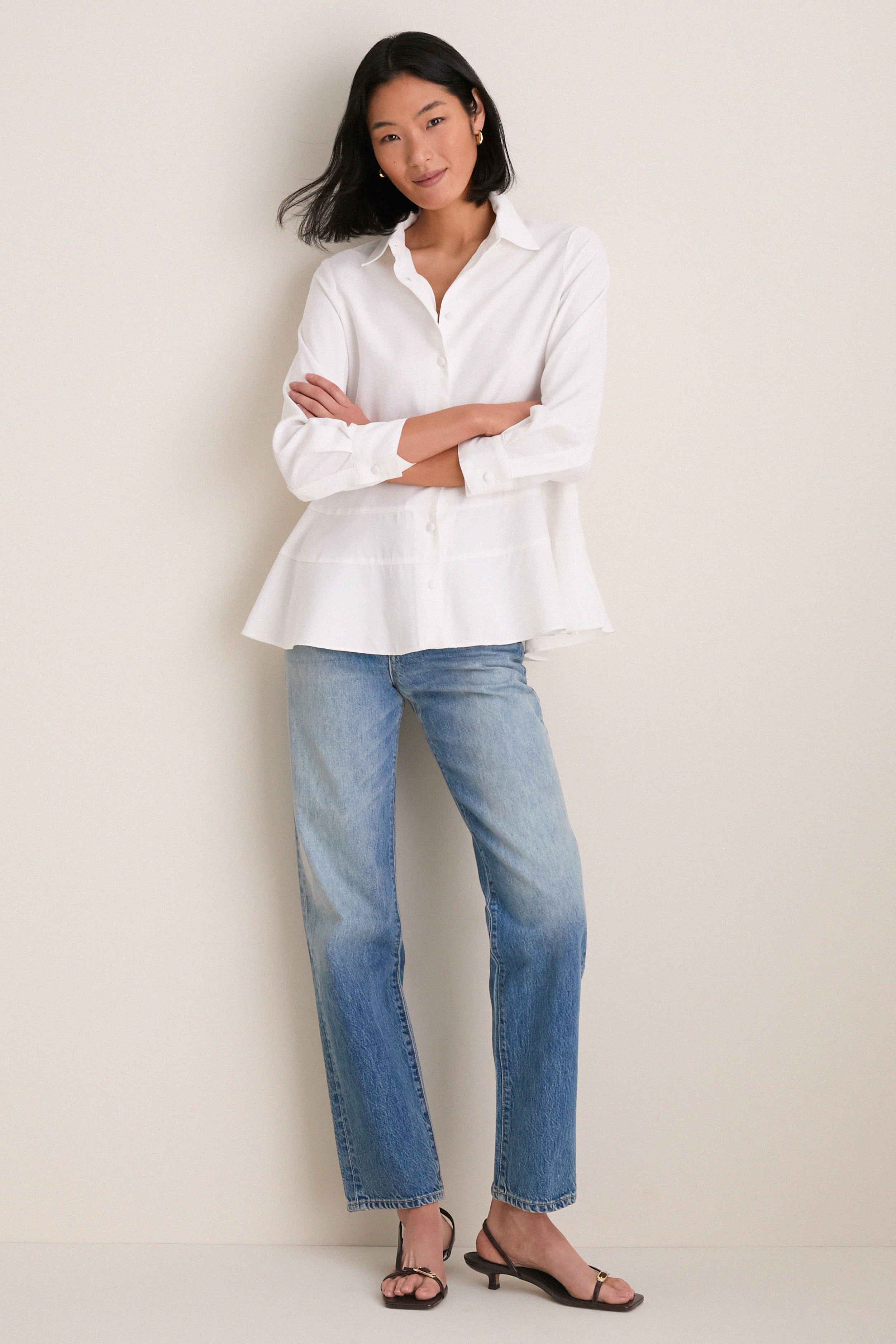 White Ashlen Blouse - Image 6