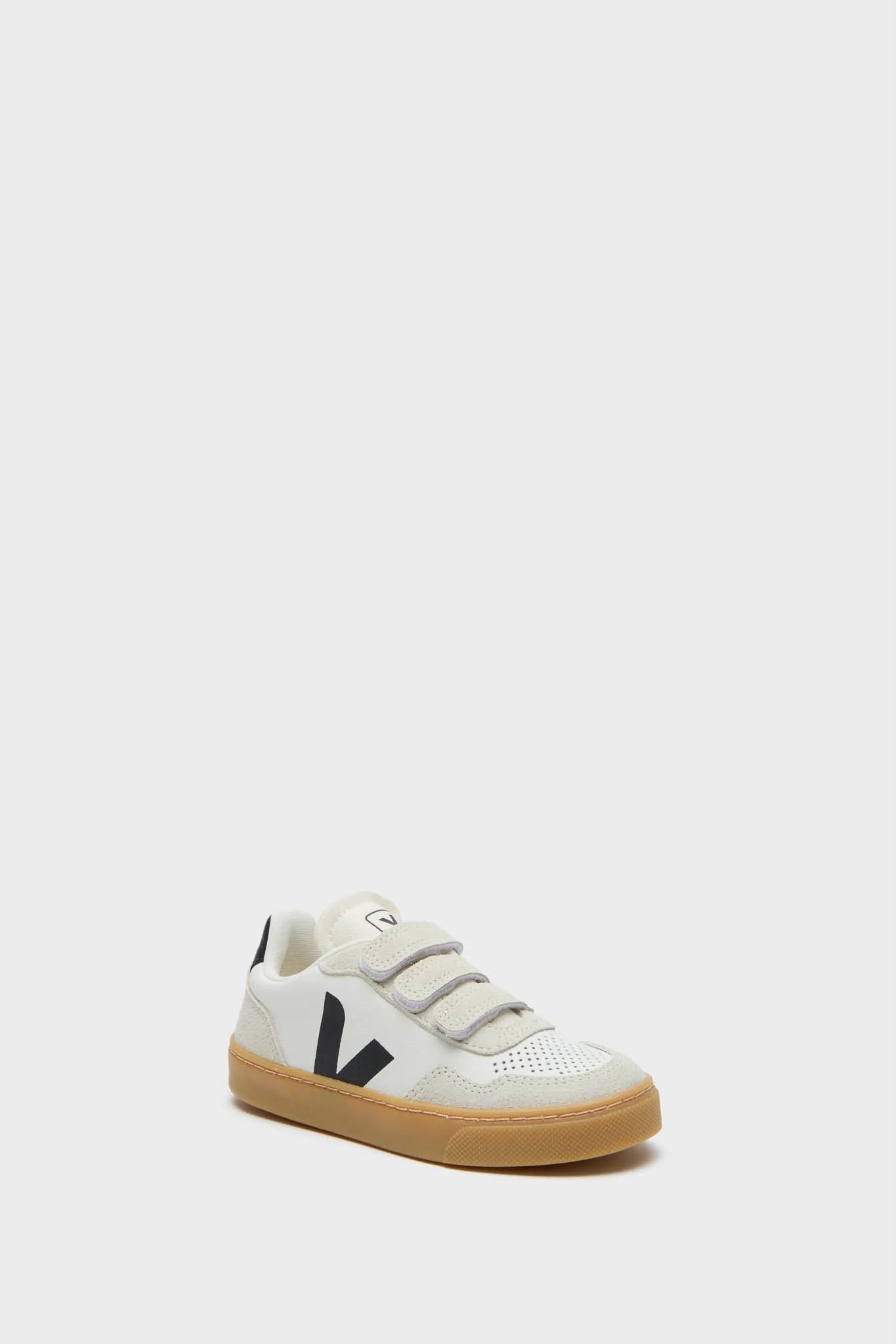 White Black Natural Small V-90 Sneakers - Image 3