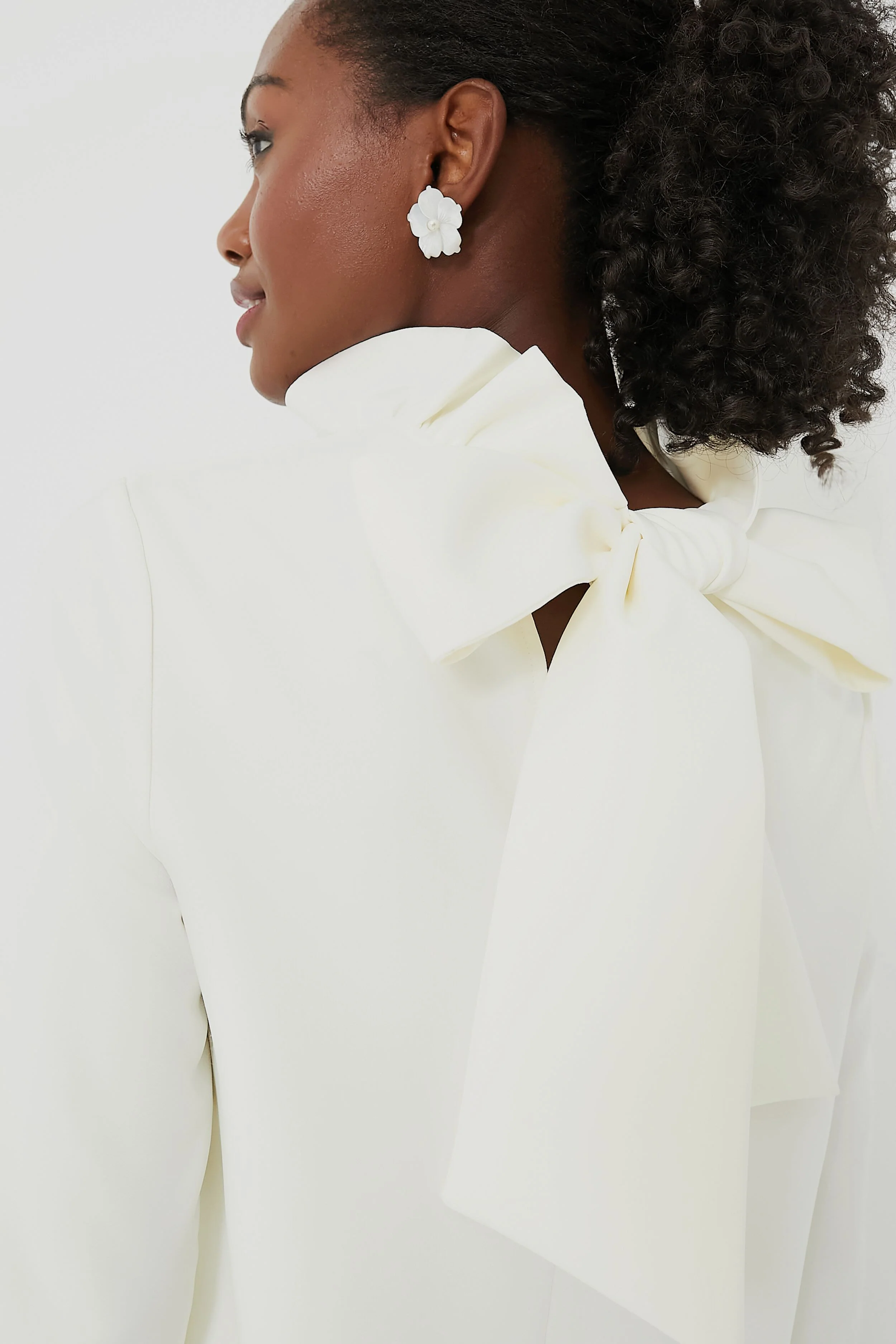 White Faye Blouse - Image 5