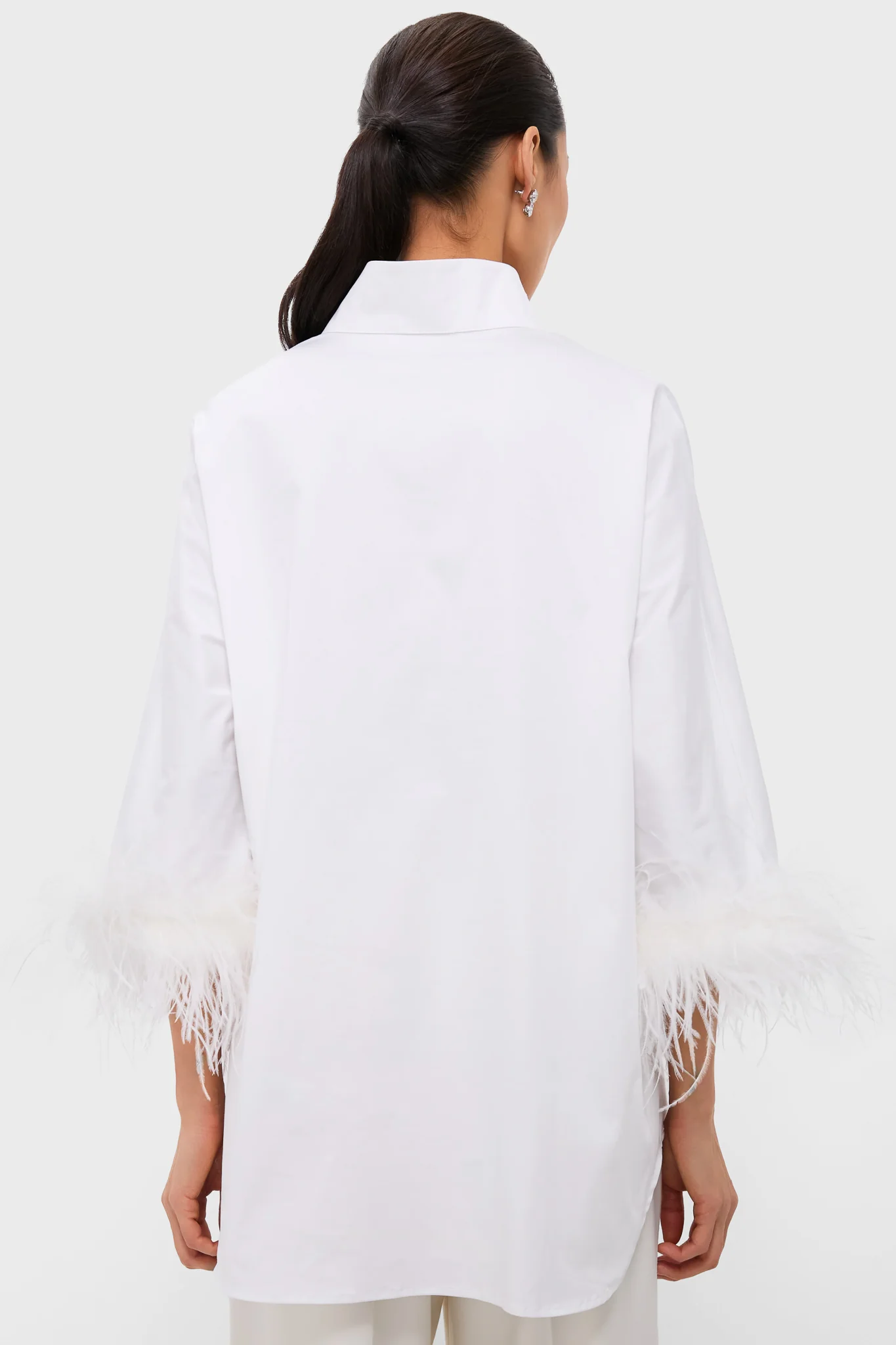 White Feather Willow Blouse - Image 4