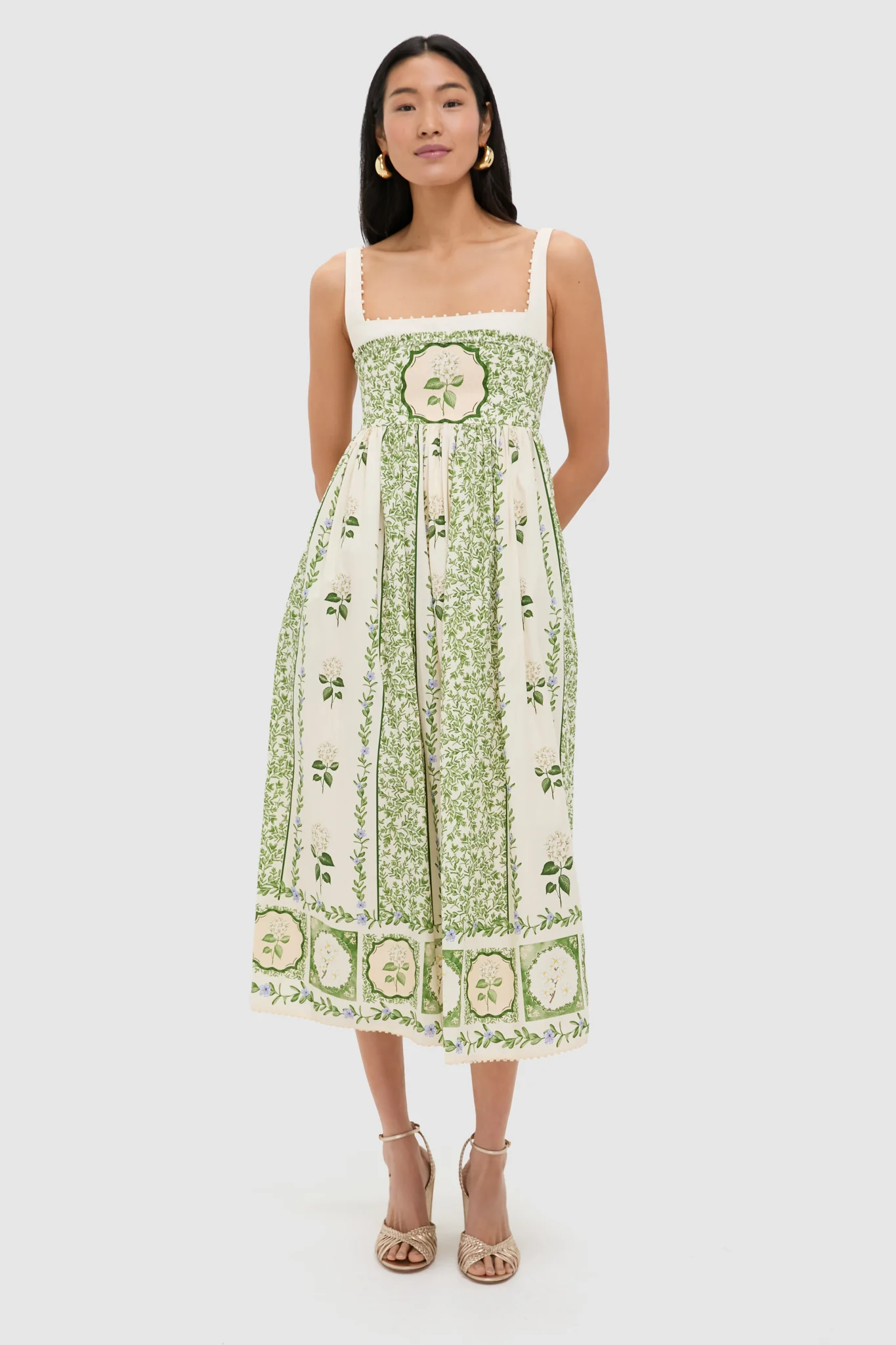Wild Barbara Midi Dress